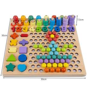 Fa gyöngyös puzzle gyerekeknek 44628677 Fa építőjátékok