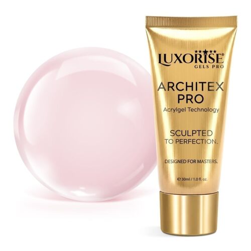 Luxorise Architex Pro Peachy Choice polygel, nude szobrászati köröm gél - Akrilzselé