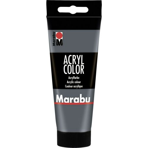 Marabu Acryl Color sötétszürke akrilfesték, 100 ml-es tubus művészeti és kézműves projektekhez. - Akrilfesték