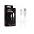 MaxLife 3m USB-C to USB-A Cable - White - with Packaging