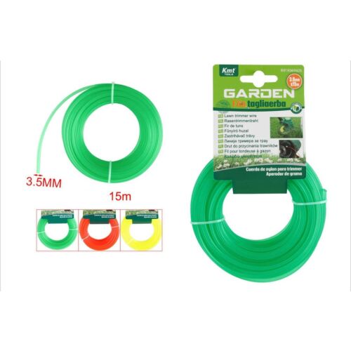 Kmt Garden 3.5mm 15m Zöld Damil Fűkaszához - Damil fűkaszához