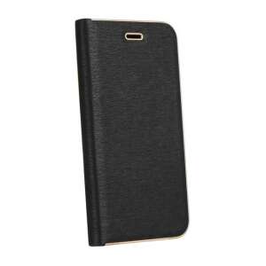 LUNA Book Gold Etui für SAMSUNG A40 schwarz 44638276 - Handyhüllen