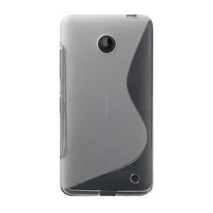 Szilikon telefonvédő (S-line) ÁTLÁTSZÓ Nokia Lumia 630, Nokia Lumia 635 44640577 