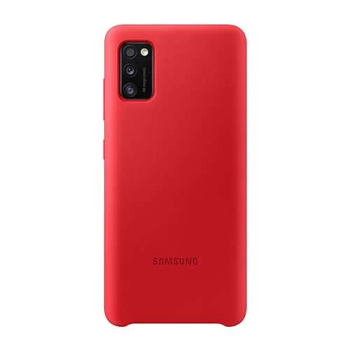 Piros szilikon tok Samsung Galaxy A41-hez