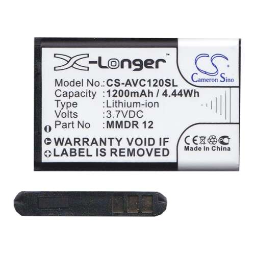 Cameron Sino Li-Ion akkumulátor Avus MMDR12-hez, 3.7V, 1200mAh