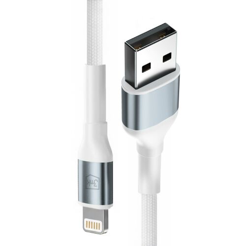 3Mk Lightning A-Lighting Kábel 2M Iphone Qc 3.0 12W 5V 2.4A Fehér 162790170 - Lightning kábel