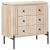 vidaXL Fiókos szekrény 70 x 30 x 65 cm Tömör Mangófa és Műszaki Fa 162792226
