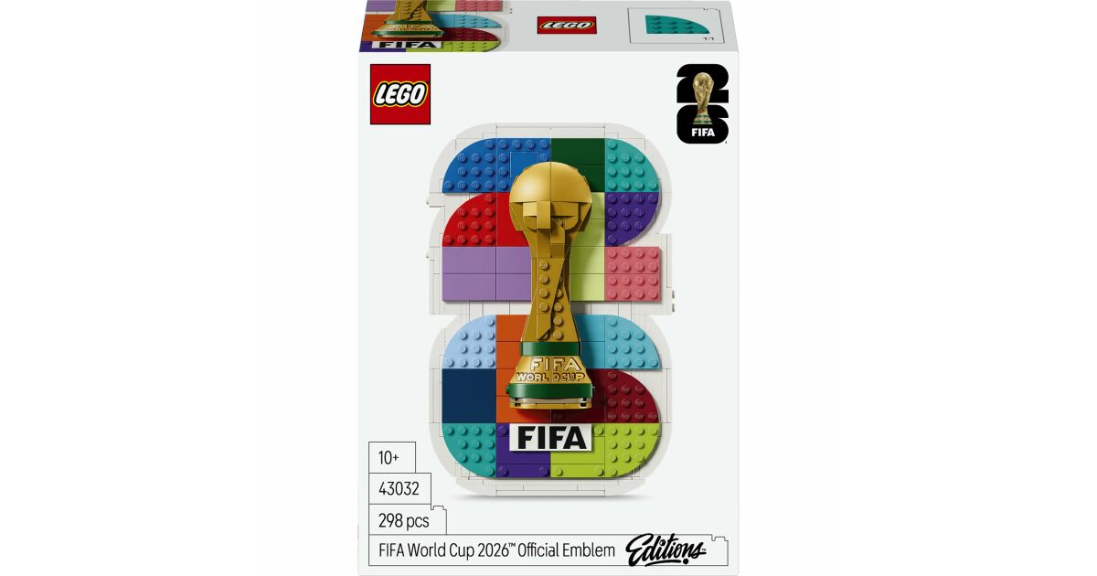 LEGO® Editions Emblema oficială FIFA World Cup 2026 43032 162798687