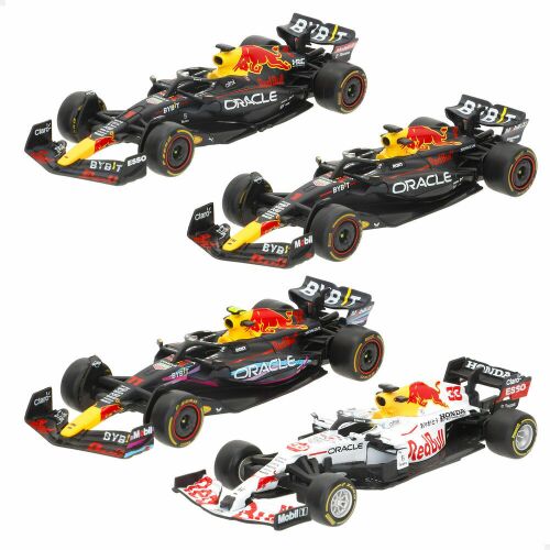Red Bull Racing 4-es csomag 1:43 BBURAGO 176415839 - Játék autó