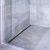 Lineáris lefolyó 70 cm INOX Slim egy modern zuhanyzóban