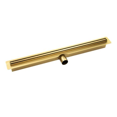 Lineáris lefolyó 100 cm Golden Slim lineáris lefolyó fehér háttérrel - Lefolyó