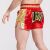 Leone Thai Khao Lak Piros Muay Thai Rövidnadrág - Ferde Hátulnézet