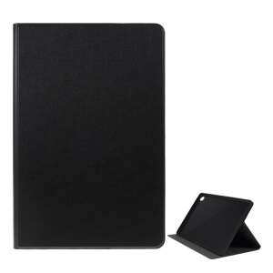 Fekete bőrhatású Huawei MediaPad M6 10.8 táblagép tok állvánnyal - Tablet tok