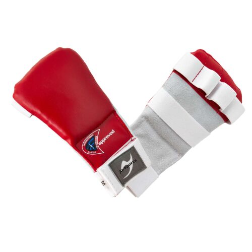 Ju-Sports Mitt Pro piros kesztyű, Ju-Jutsu kézvédő, grappling felszerelés - Játék