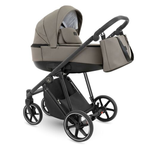 Bergon Camarelo Alterro Limited Mokka 09 2in1 multifunkciós babakocsi mózeskosárral és táskával - Babakocsi és Autós gyerekülés