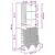 vidaXL Szekrény szett 2 db 66 x 34,5 x 87 cm Szerelt Fa Sonoma Tölgy 177511396