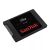 SanDisk Ultra 3D 500GB SATA SSD, ferde felülnézet
