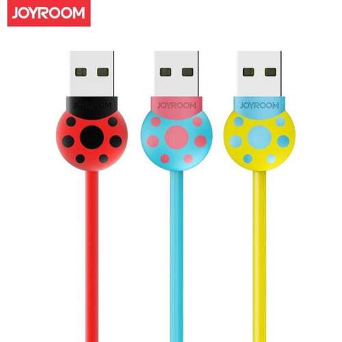 Joyroom Beetle Micro USB kábel, 3 színben: piros, kék, sárga