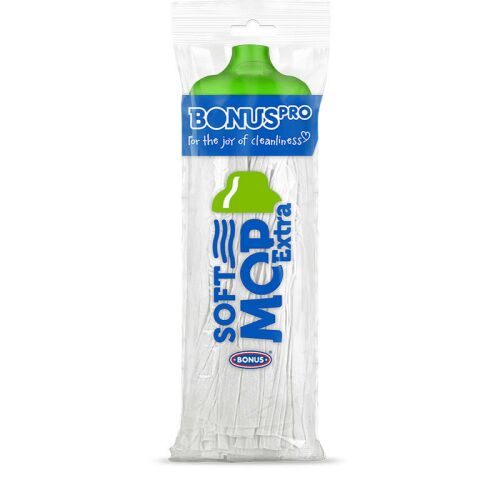 Bonus PRO SoftMOP Extra zöld felmosófej 160g 176526053 - Felmosófej