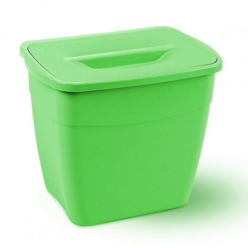 Planet Koala szemetes, fedővel 6L (Hanging Bucket) zöld 176528356 - Irodaszer és írószer