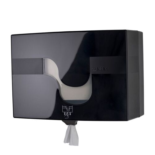 Celtex Megamini Midi Easy Pull toalettpapír adagoló ABS fekete 176527570 - WC-papír adagoló