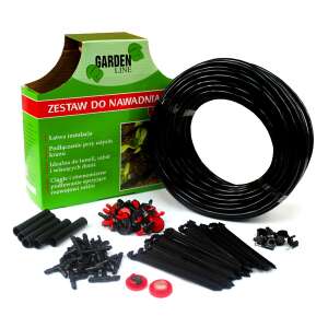 Kit de irigare prin picurare Garden Line 71 de piese cu furtun de 23 metri - Sistem de picurare pentru gradina