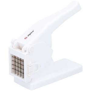 Alpina potato cutter for french fries, white plastic, kitchen tool - Handheld slicer