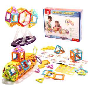 Set de jucării de construcție magnetică 52pcs 44667059 Jucării de construcții magnetice