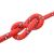 vidaXL Csónak Kötél 4 mm 10 m Piros 163056259