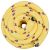 vidaXL Csónak Kötél 4 mm 10 m Sárga 163056356