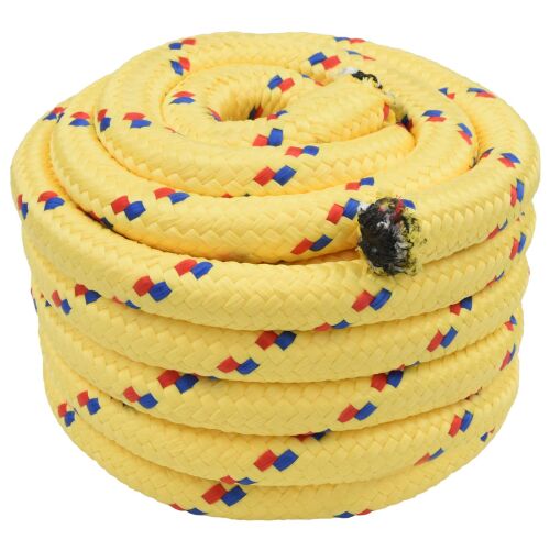 vidaXL Csónak Kötél 4 mm 25 m Sárga 163056360 - Kötél