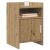vidaXL Éjjeliszekrények 2 pcs Kézműves Tölgy 40 x 36 x 60 cm 163057725