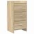 vidaXL Széf Sonoma Tölgy 40 x 36 x 80 cm Szerelt Fa 177522094