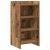vidaXL Széf Antik Fa 40 x 36 x 80 cm Szerelt Fa 177521987