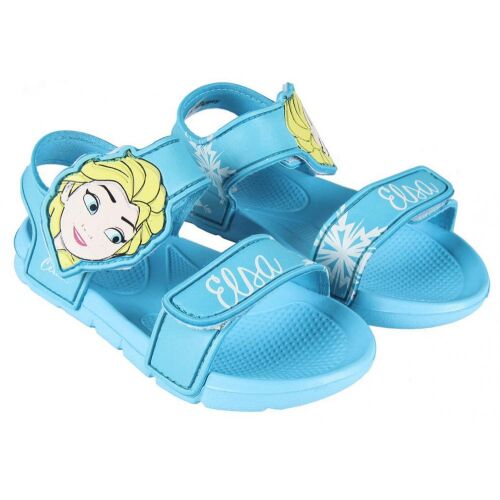 Disney Jégvarázs Elsa Szandál - Világoskék Gyerek Szandál Elsa karakterrel - Gyerek szandál
