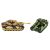 Set of two military tanks with remote control 34 x 12 x 11 cm 79305700