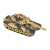 Set of two military tanks with remote control 34 x 12 x 11 cm 79305700
