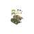 Ikonka Remote Control Military Tank Set - Green and Brown, two tanks, two controllers, chargers and batteries