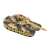 Set of two military tanks with remote control 34 x 12 x 11 cm 79305700