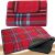 Beach Camping Picnic Blanket 150x200 with Insulation, Red Checkered 44667925
