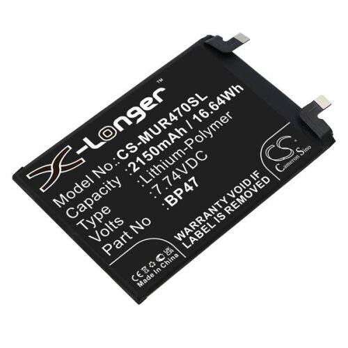 X-Longer BP47 Csere Akkumulátor 2150mAh Mobiltelefonhoz - Mobiltelefon akkumulátor
