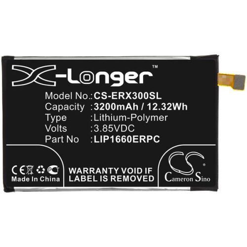 X-Longer LIP1660ERPC 3200mAh Mobiltelefon Akkumulátor - Mobiltelefon akkumulátor