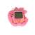 Pink apple shaped digital pet toy with keychain, Jia Yuan brand
