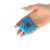 Blue apple shaped electronic pet toy, Jia Yuan brand, held in hand