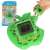 Green apple shaped electronic pet toy, Jia Yuan brand, on packaging
