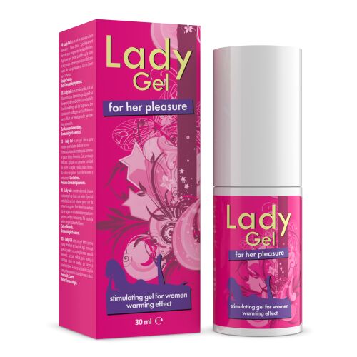 Intimateline Lady Gel 30ml csomagolás és flakon 