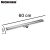 A Heckermann 60cm ezüst lineáris zuhanyfolyóka méretei