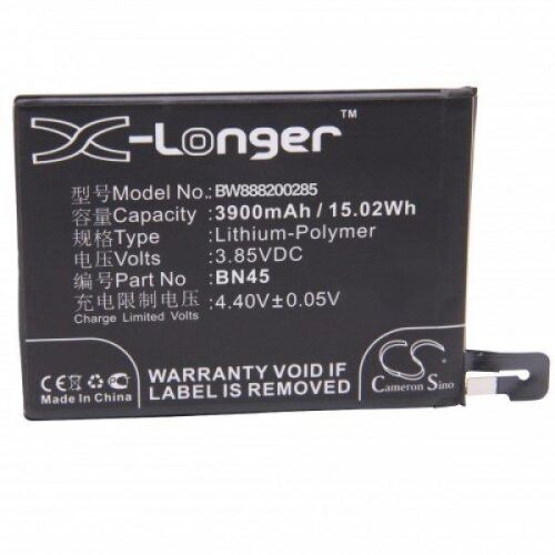 X-Longer BN45 3900mAh Lítium-Polimer Cserélhető Akkumulátor Mobiltelefonhoz - Mobiltelefon akkumulátor