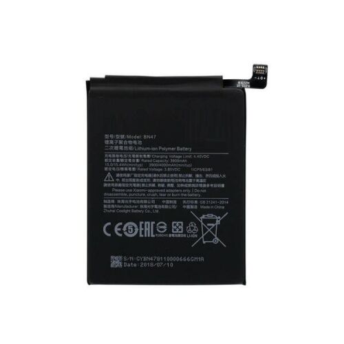 BN47 3900 mAh Csere Akkumulátor - Mobiltelefon akkumulátor