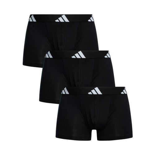Férfi boxeralsó adidas ACTIVE FLEX TRUNKS 3-PACK fekete 4AM002-000 r S